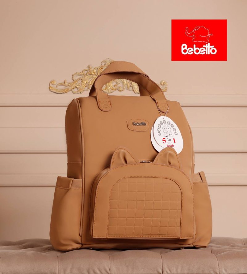 کوله تمام چرم گربه ببتو Bebetto