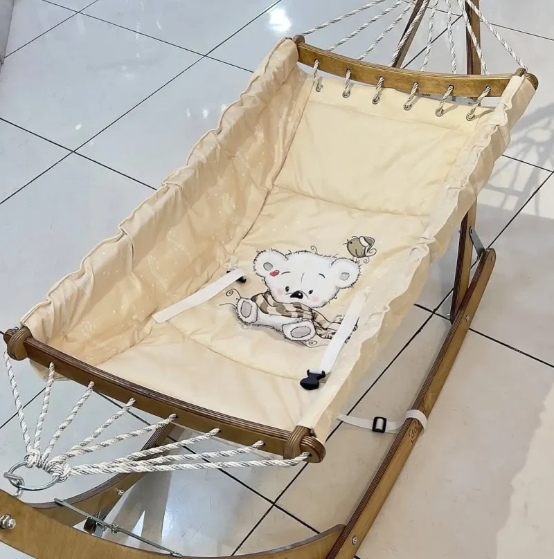 گهواره ننو سنتی ۸طناب مخمل - Image 3