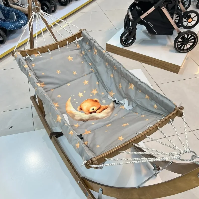 گهواره ننو سنتی ۸طناب مخمل