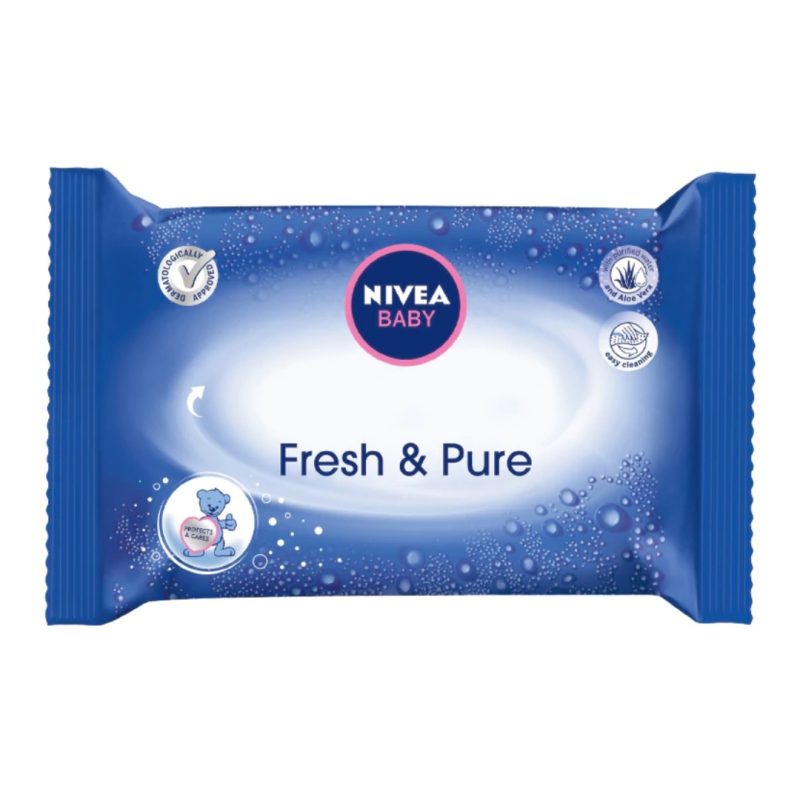 دستمال مرطوب کودک برند نیوا nivea baby