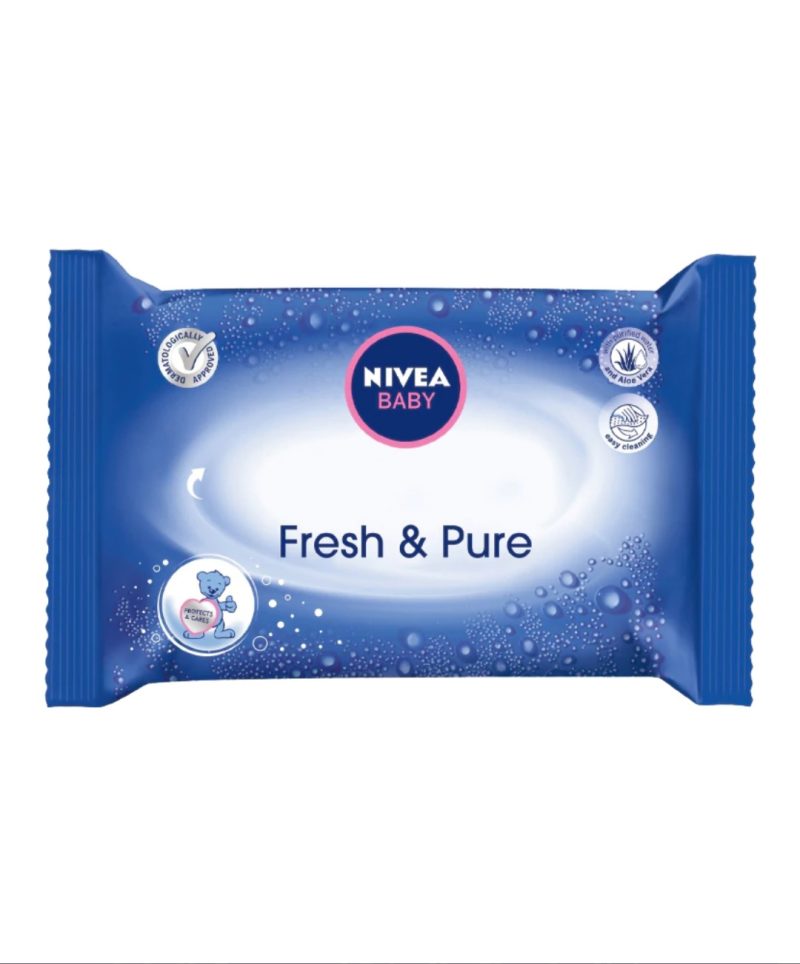 دستمال مرطوب کودک برند نیوا nivea baby