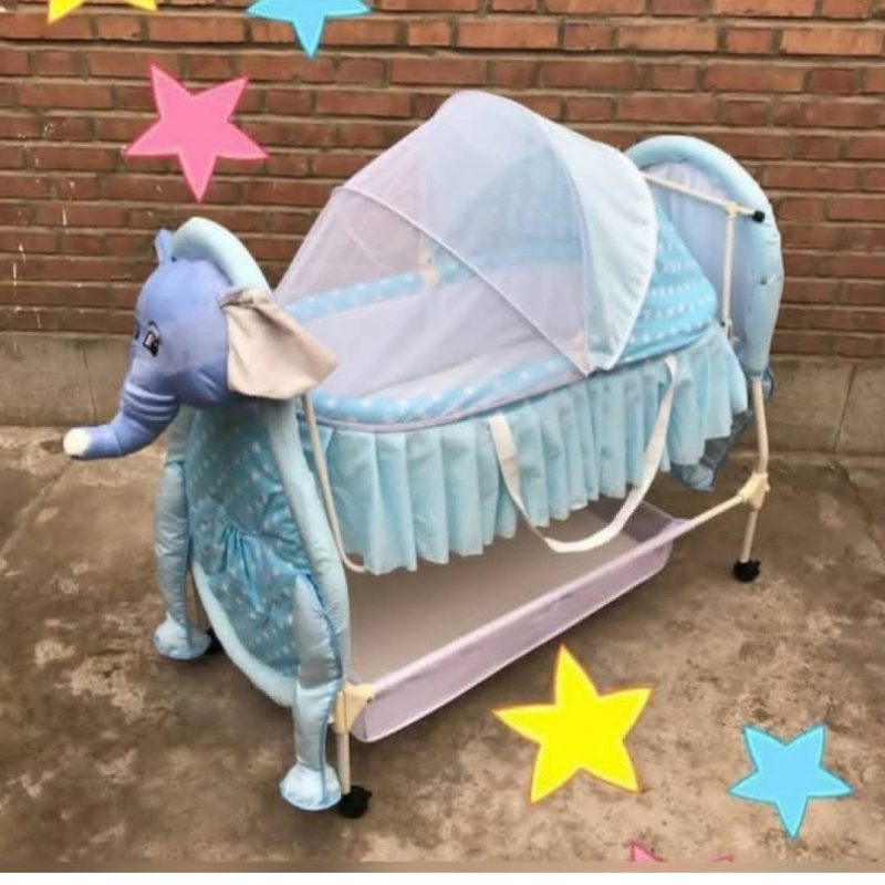 گهواره سانیکو طرح فیل‌ابی