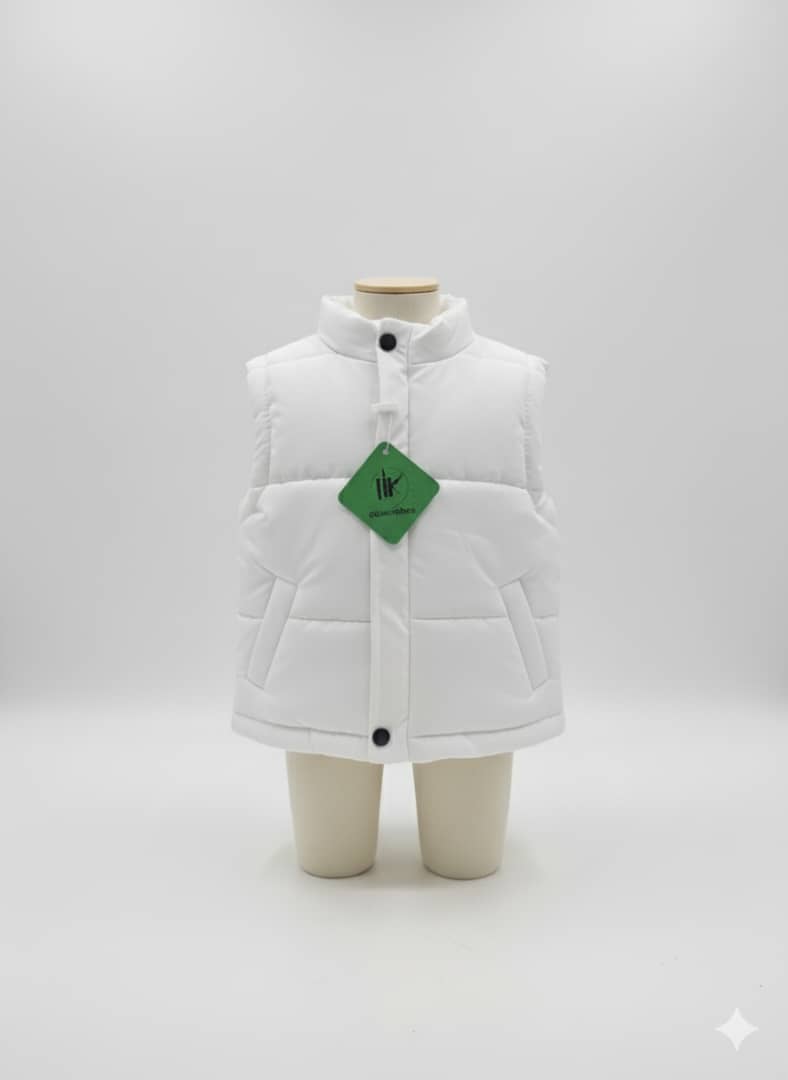 پافر گرم از نوزادی تا دو سال رنگ سفید