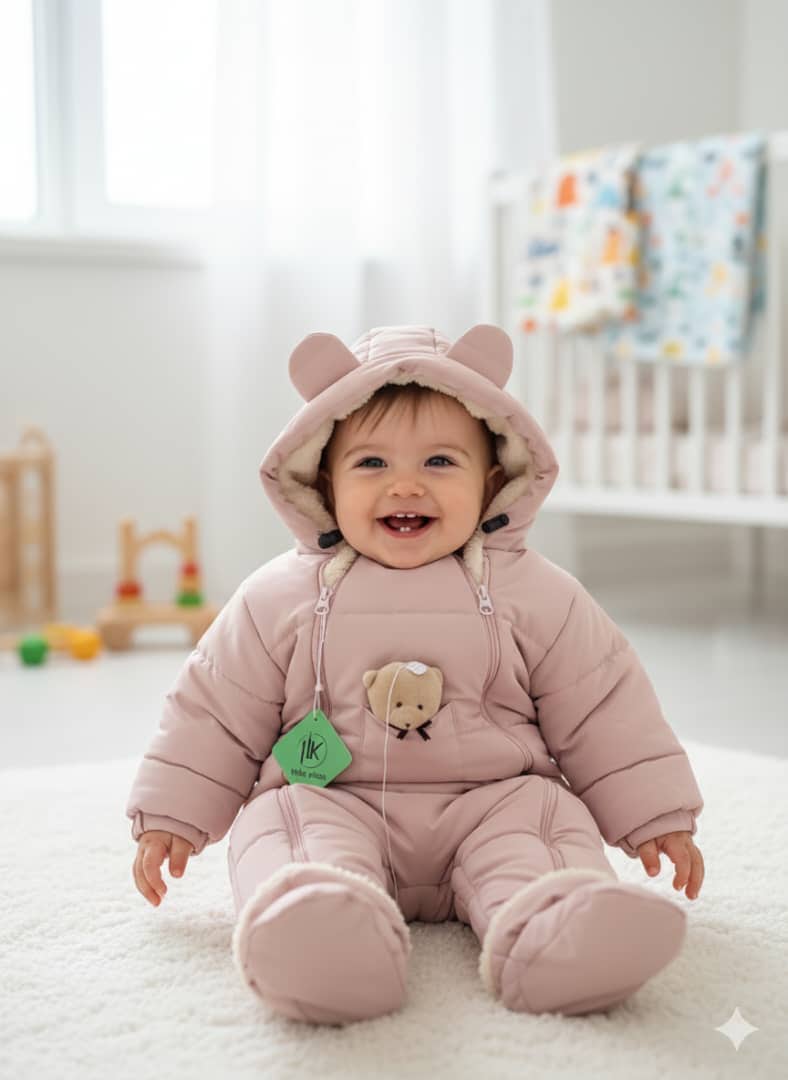 کاپشن سرهمی سیلیکونی داخل خز - Image 6