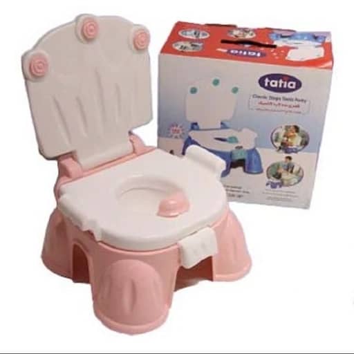 توالت آموزشی رنگ صورتی برند تاتیا